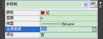 CAD修改线条宽度