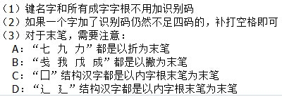 如何学习五笔字型输入法：[4]第四节