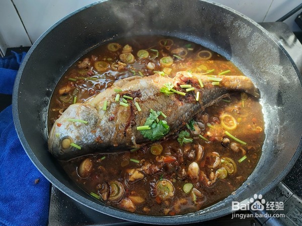 酱汁烧黄花鱼