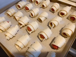 香肠可颂（手抓饼版）