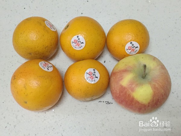 家庭版苹果橙子汁的做法