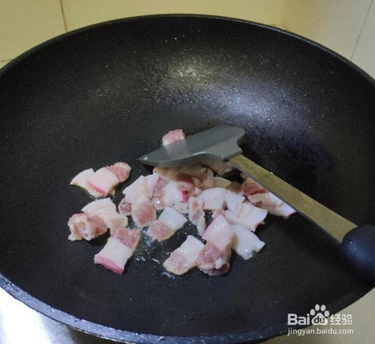 菜花炒猪肉的好吃做法