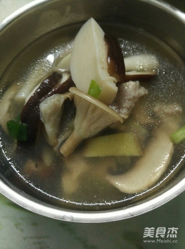 菇菌汤的家常做法