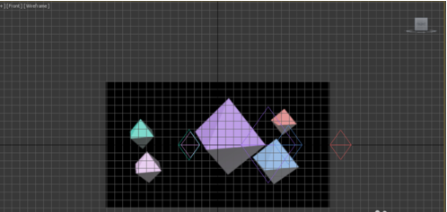 3dmax2014中前视图怎样缩放视口背景