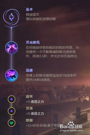 LOL英雄联盟S8赛季暗裔剑魔符文（天赋）