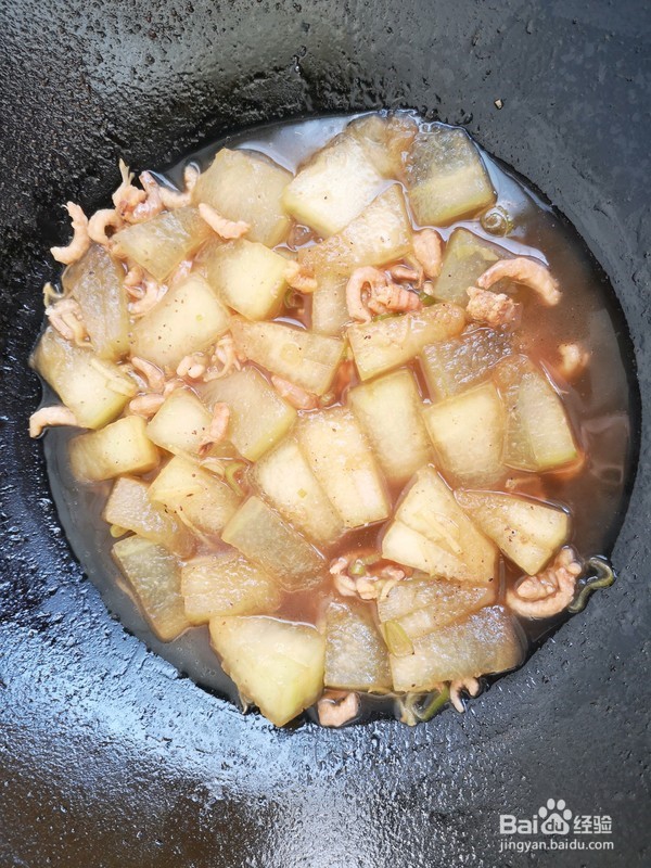 冬瓜烧虾仁做法