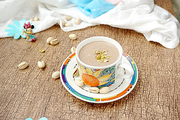 红枣开心果黑豆浆