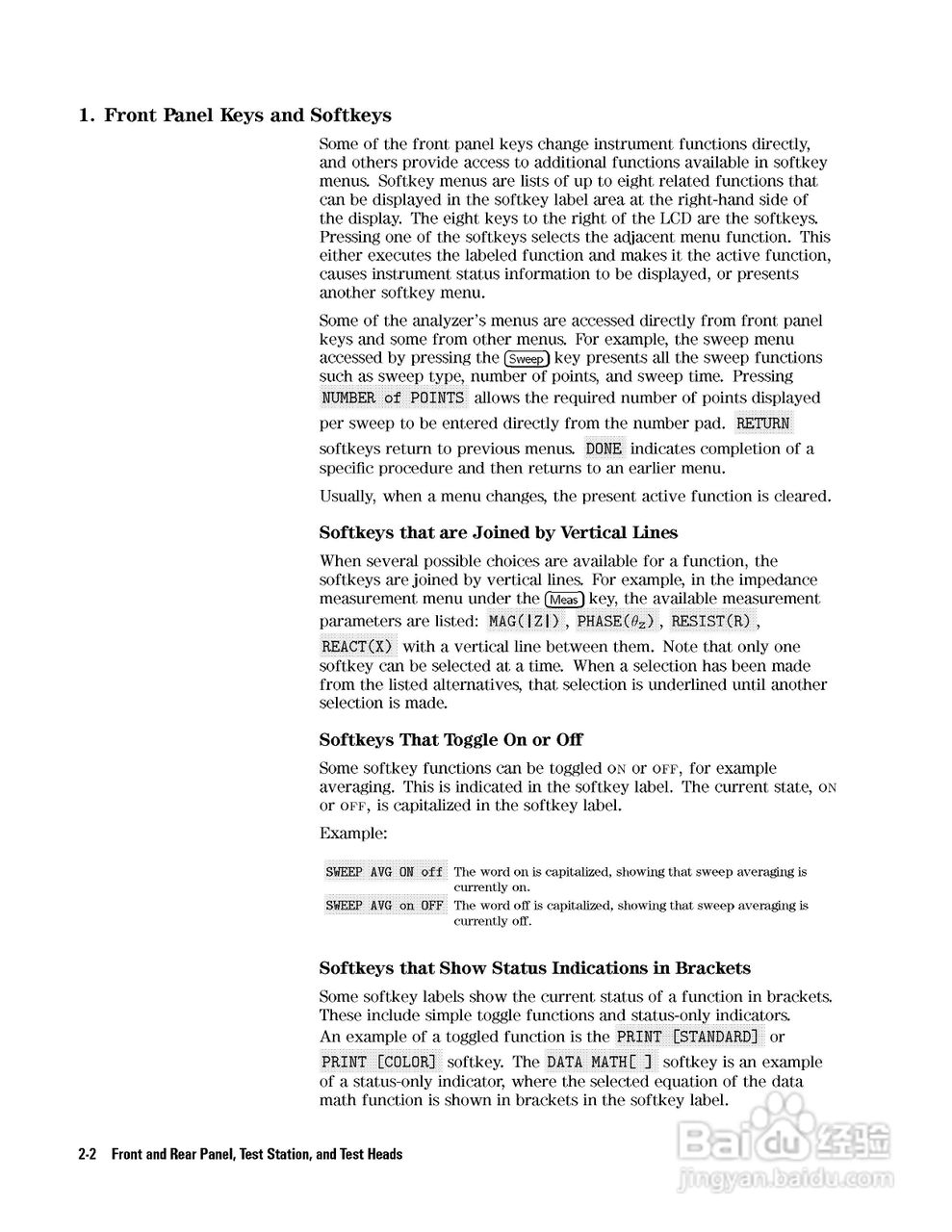 HP4291B分析仪说明书:[5]