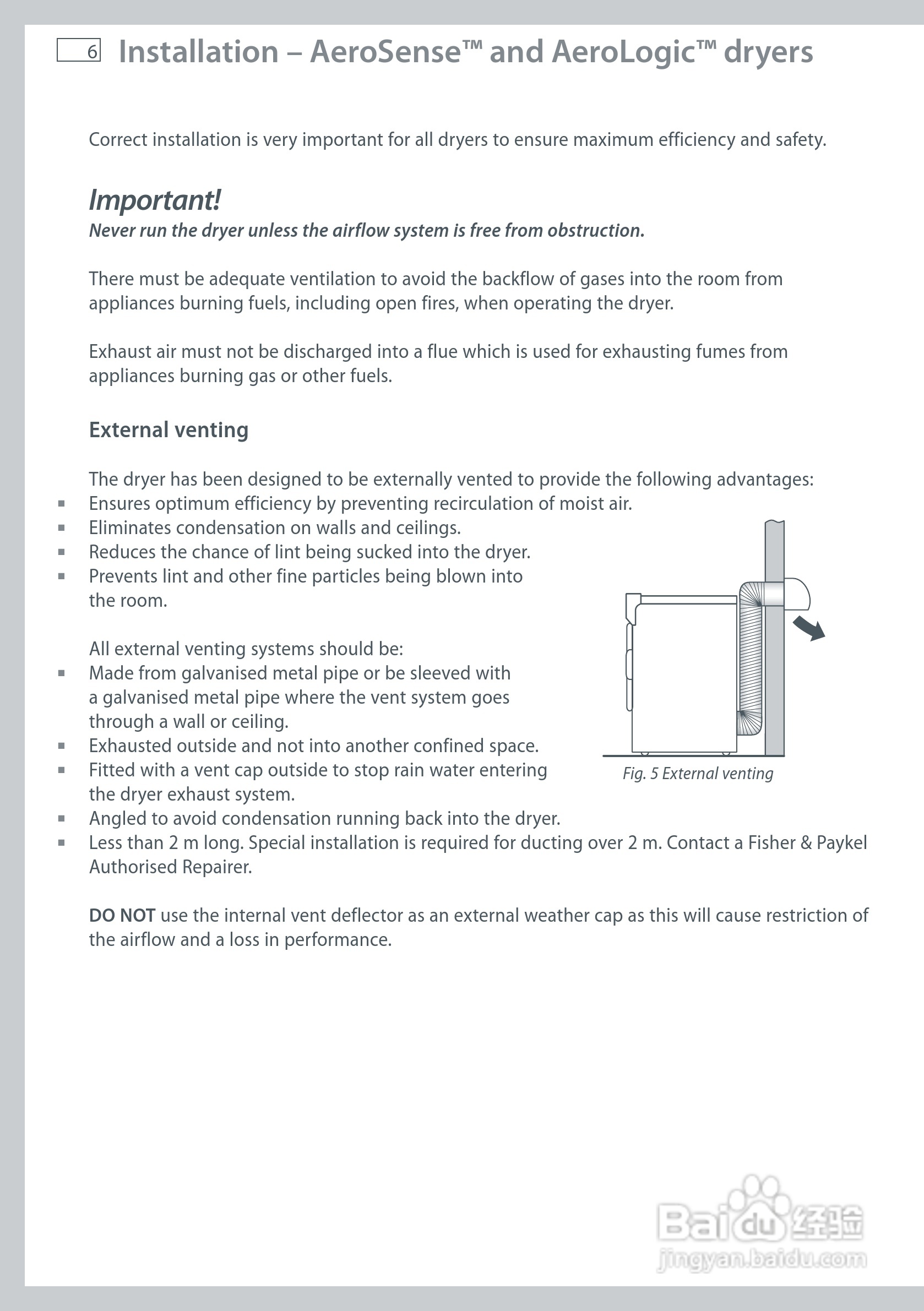 斐雪派克DE40F56A洗衣机说明书:[1]