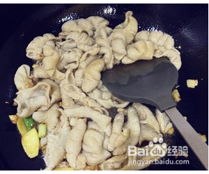 爆炒肥肠的做法
