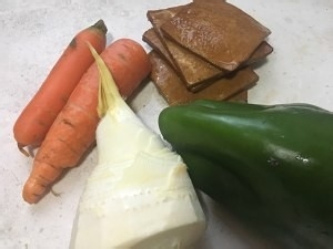 冬笋小炒-色香味，素食主义