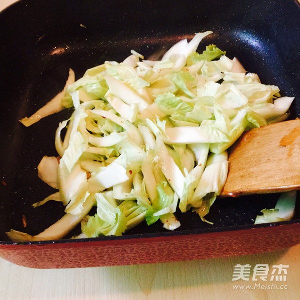 清炒大白菜的做法