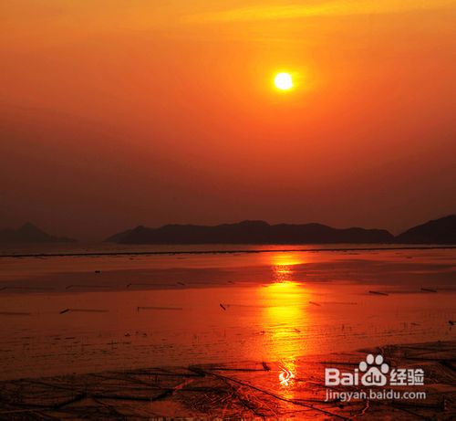 拍摄夕阳的五个步骤