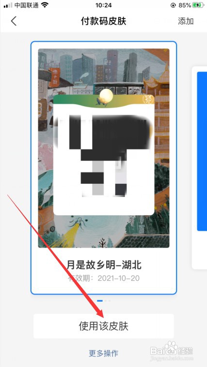 支付宝付款码换肤