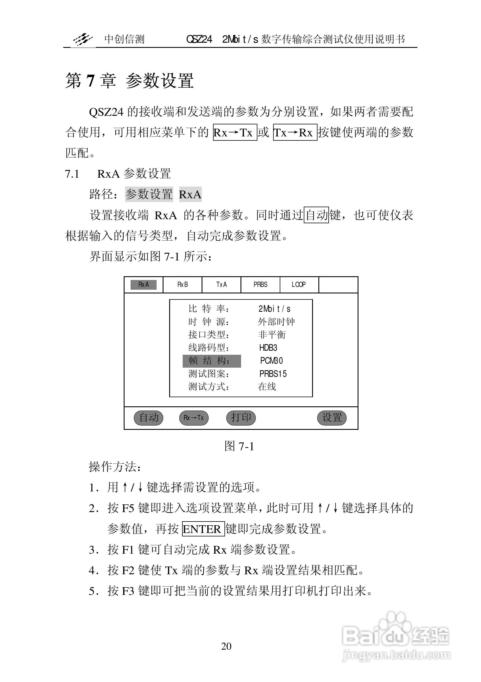 QSZ24误码仪说明书:[2]