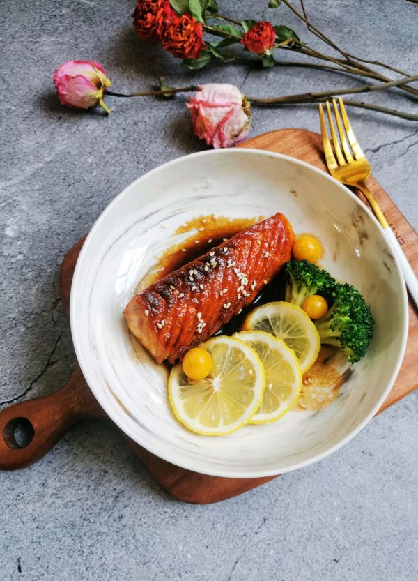 照烧挪威三文鱼