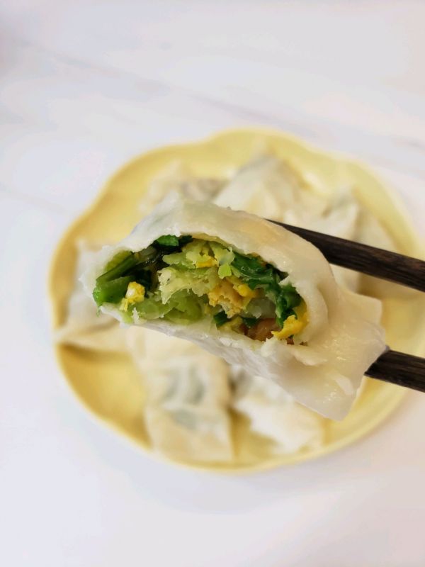 饺子萝卜虾仁鸡蛋排排子