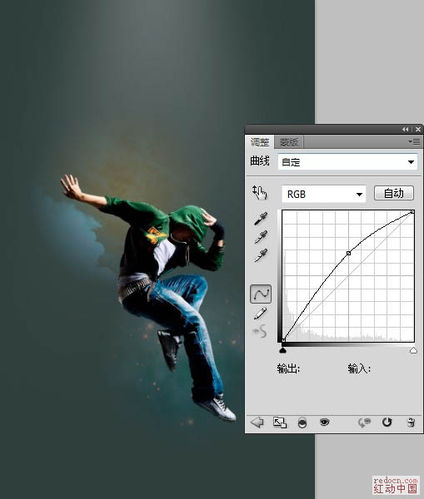 Photoshop打造绚丽的潮流舞者