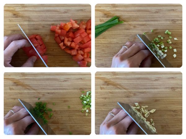 番茄炸蛋砂锅饭