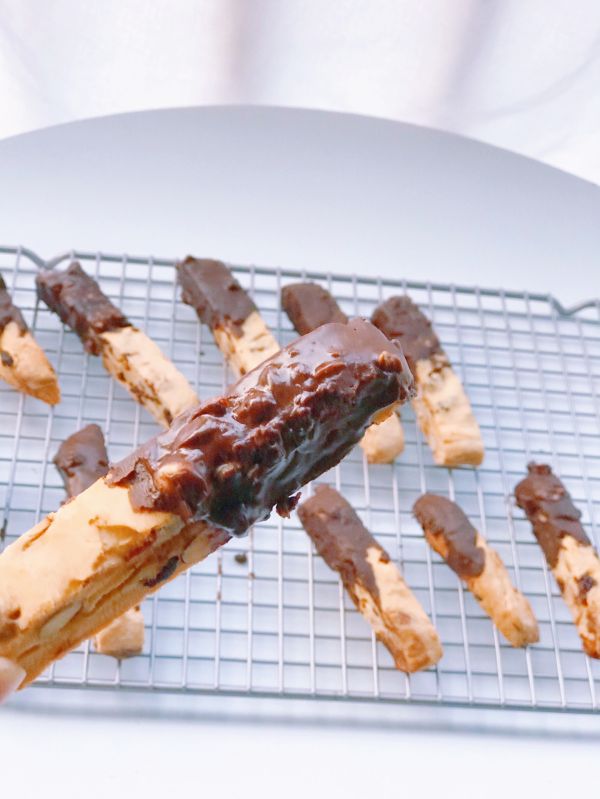 低糖低油蔓越莓意式脆饼