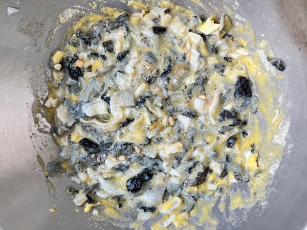 挪威三文鱼皮玉米饼