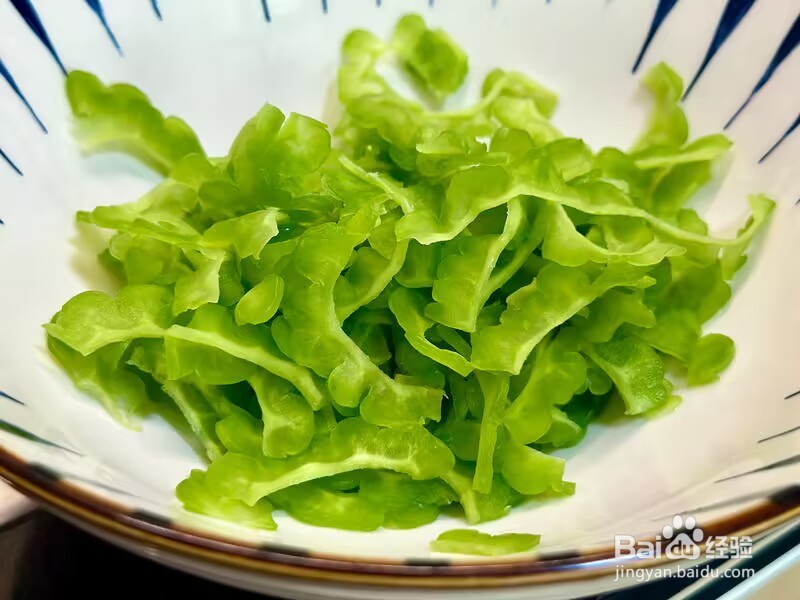 怎么做苦瓜炒蛋(凉瓜炒蛋)