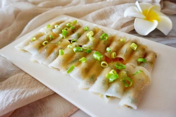 清蒸水晶萝卜肉卷