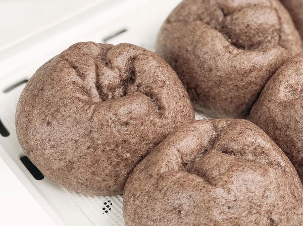 黑芝麻杂粮馒头