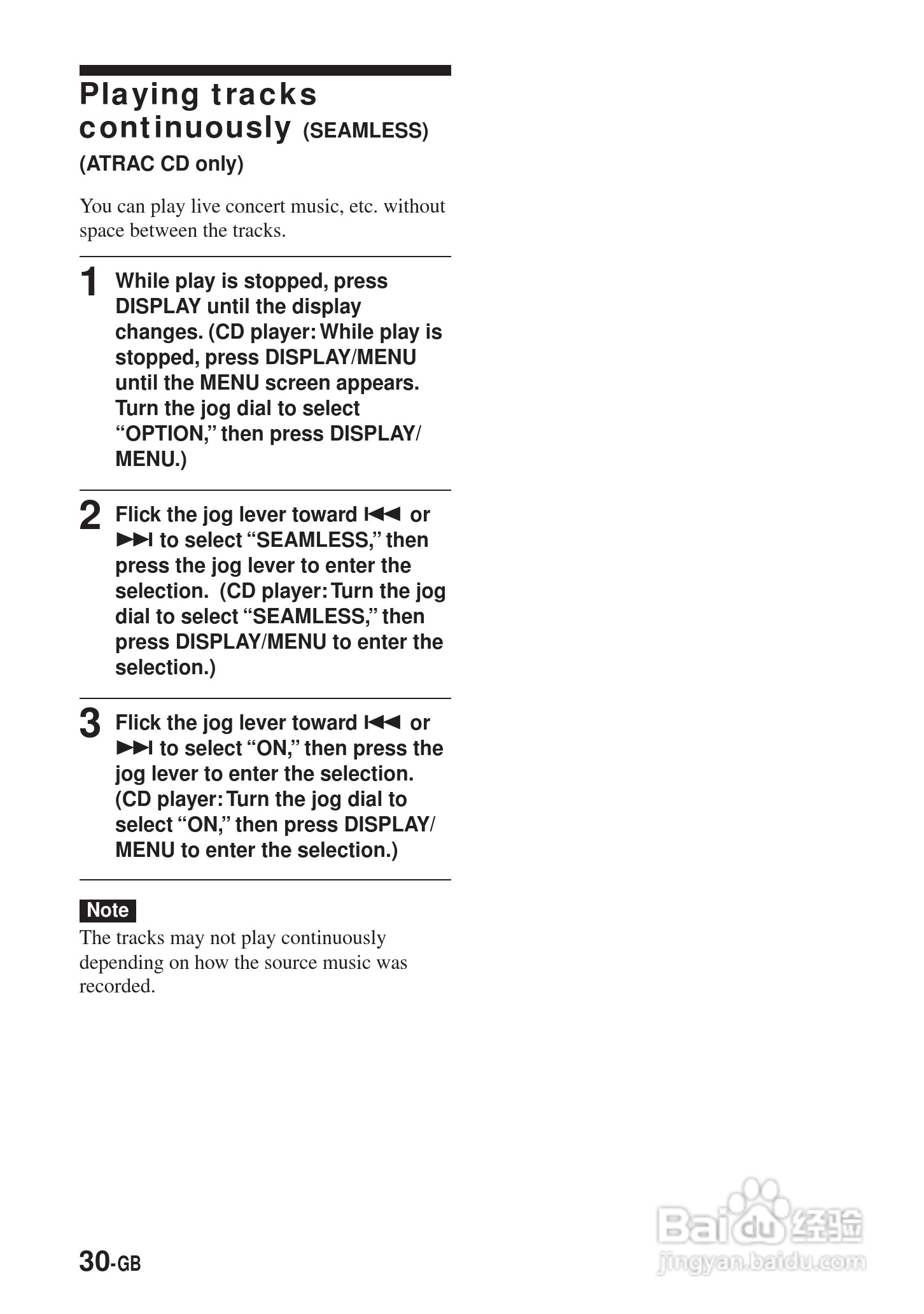 SONY DNE900LS随身听使用说明书:[3]