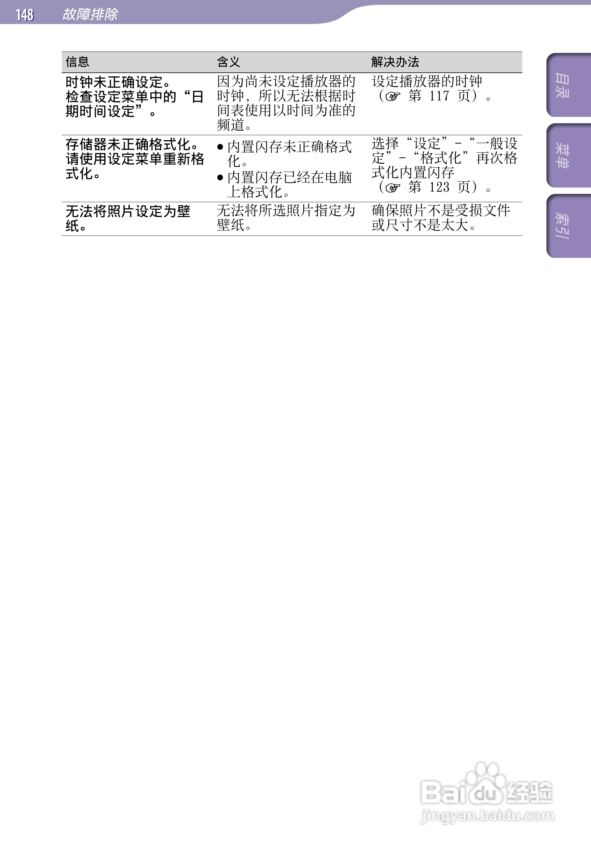 索尼NWZ-S738F MP3播放器使用说明书:[15]