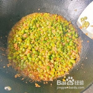 肉末豇豆怎么做