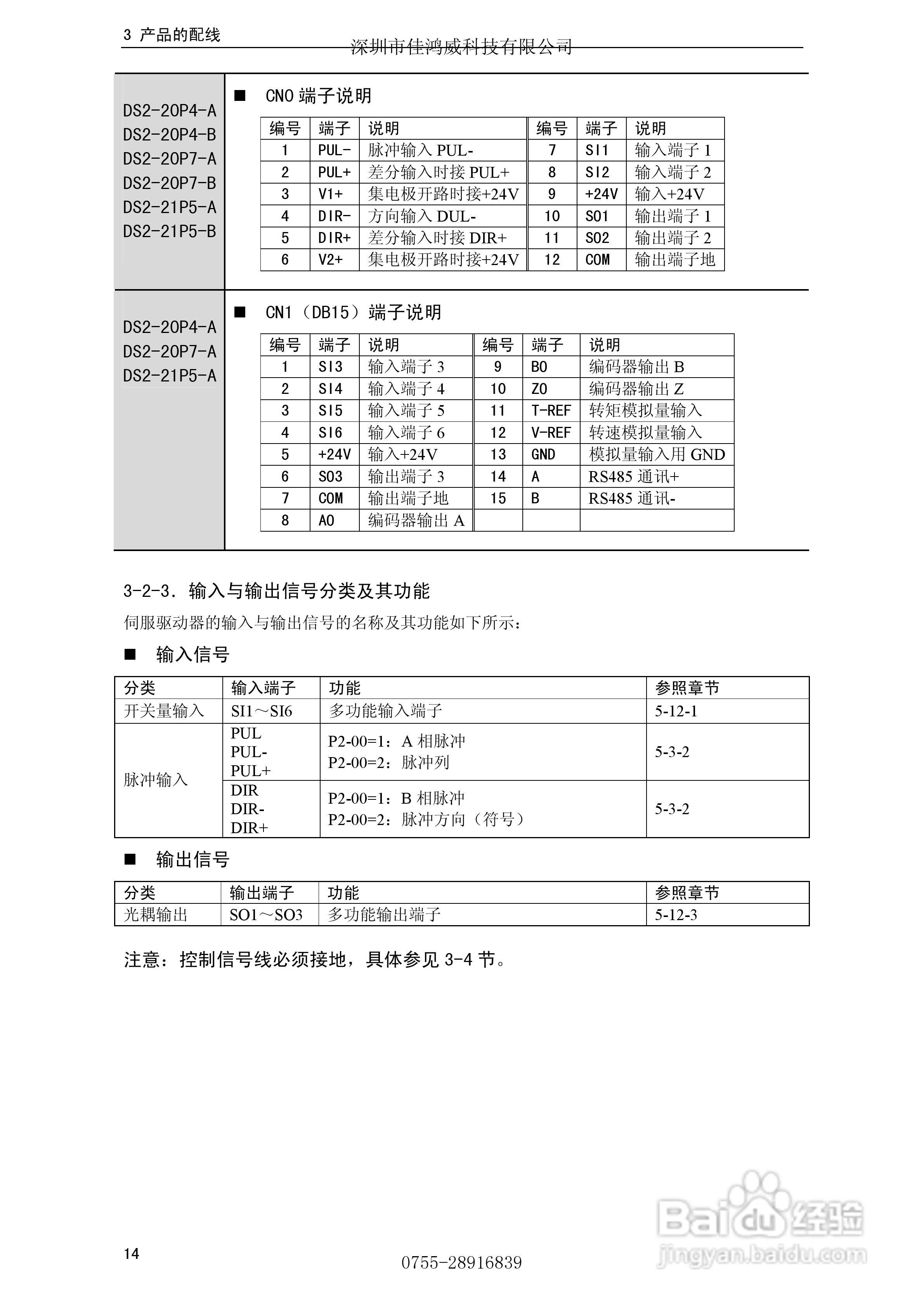 佳鸿威DS2系列伺服驱动器用户手册:[3]