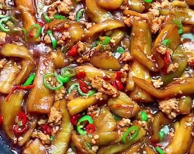如何做肉沫茄子