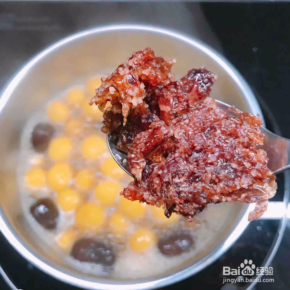 玫瑰花酿小汤圆怎么做