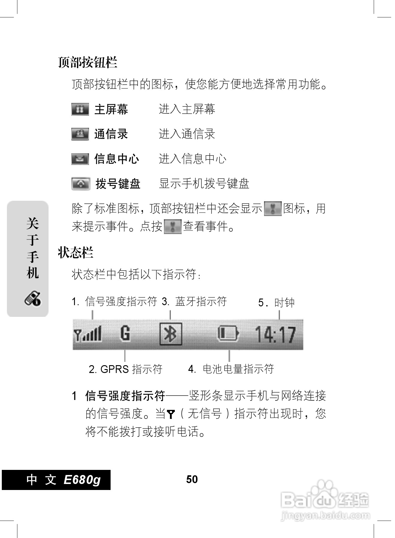 摩托罗拉E680g手机使用说明书:[6]