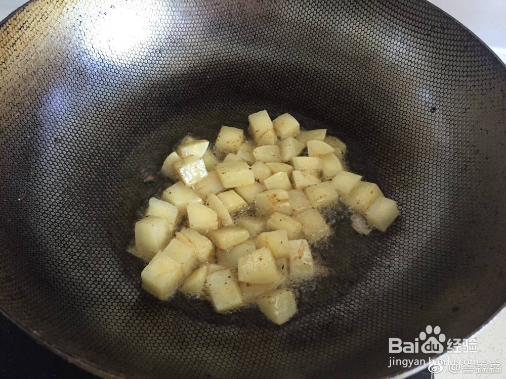 咖喱土豆鸡丁盖浇饭