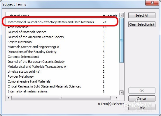 怎么利用endnote软件找到要投稿的目标期刊？