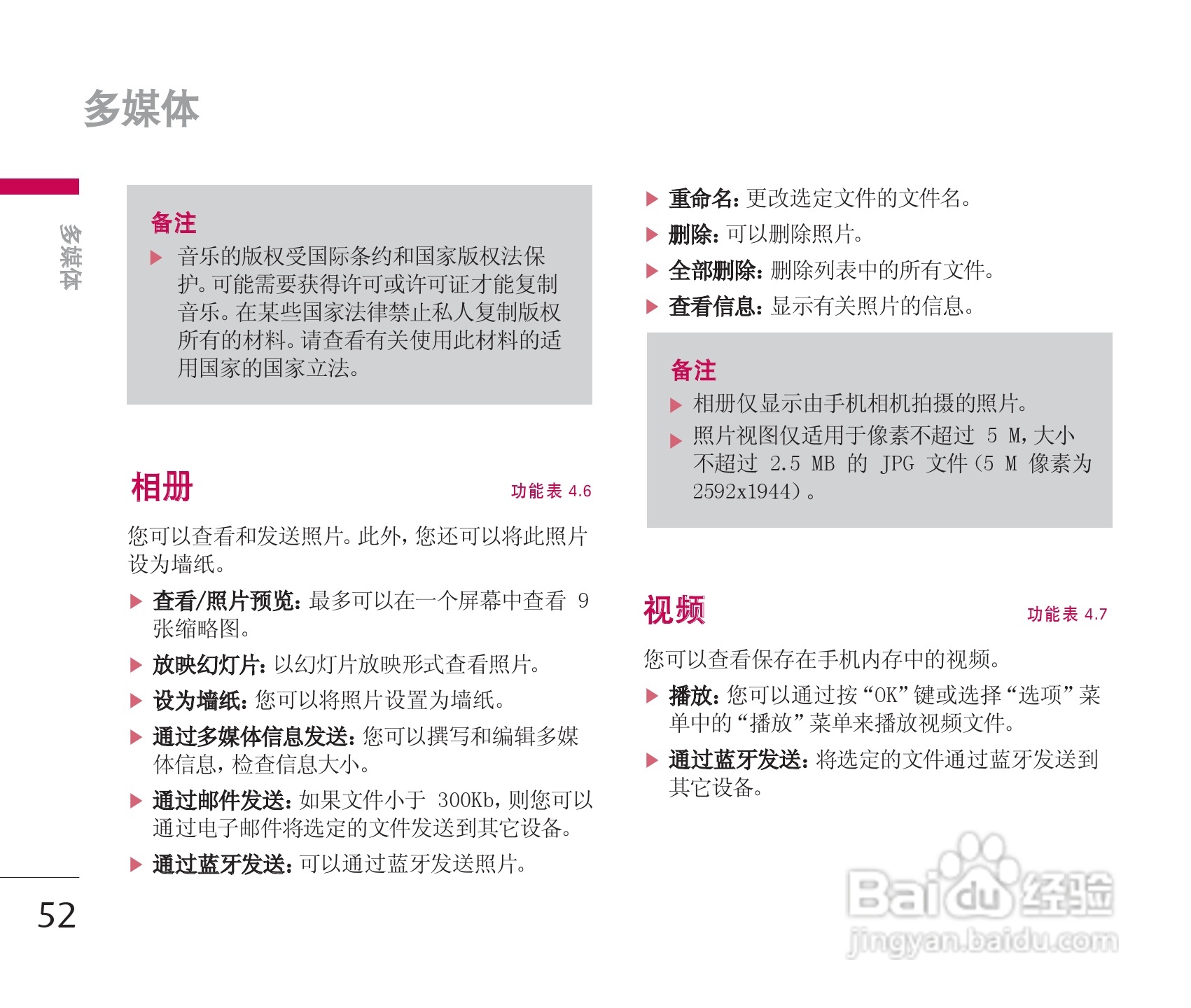 乐金手机KG928型使用说明书:[6]