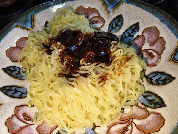 翡翠虾仁火鸡面