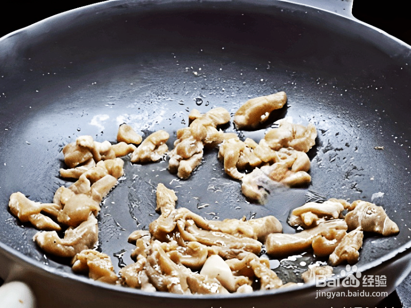 怎样做出家常菜系列之蘑菇炒肉丝