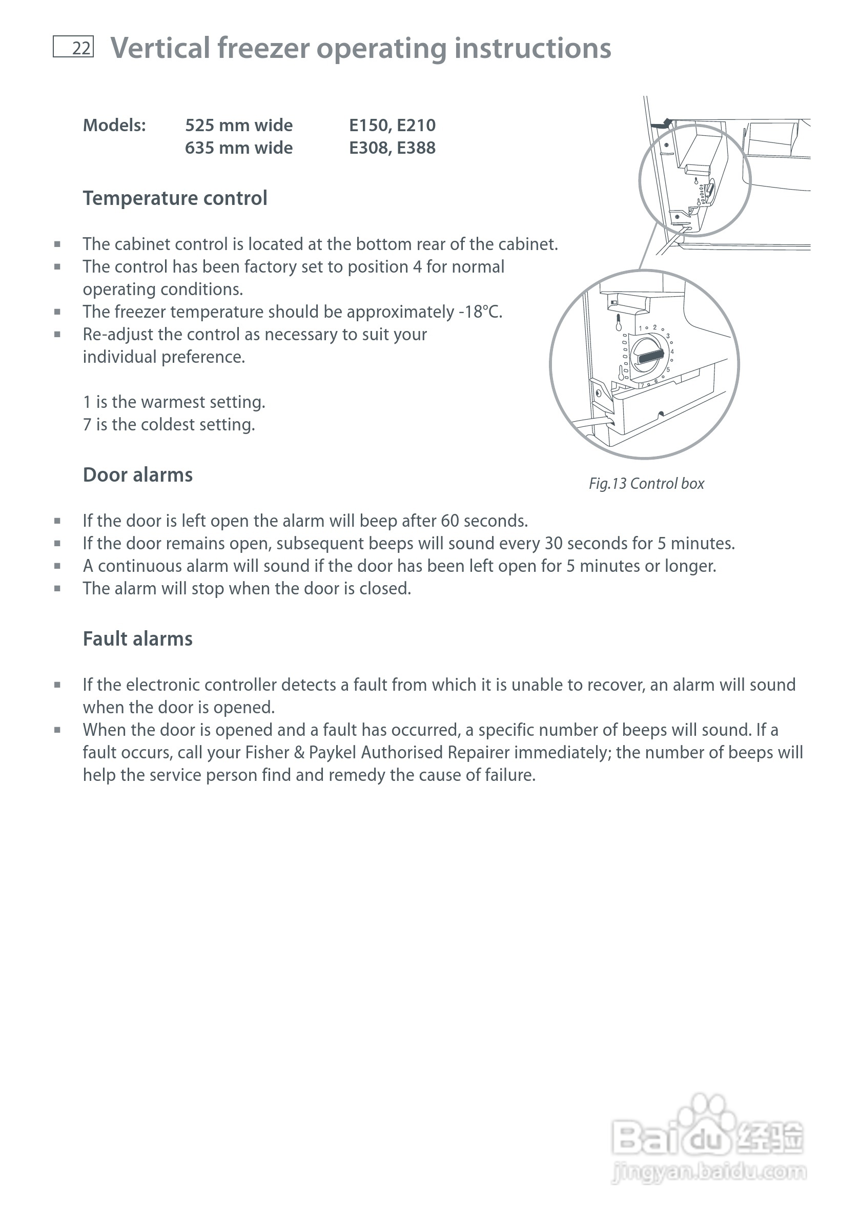 斐雪派克E522BRX2说箱说明书:[3]