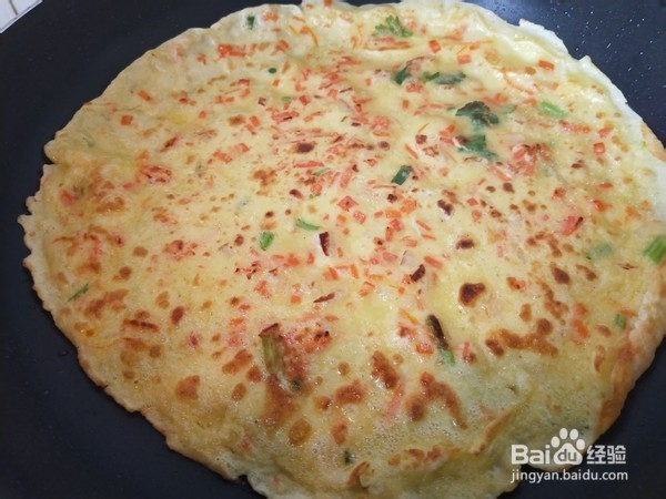 怎样做出好吃的胡萝卜鸡蛋饼