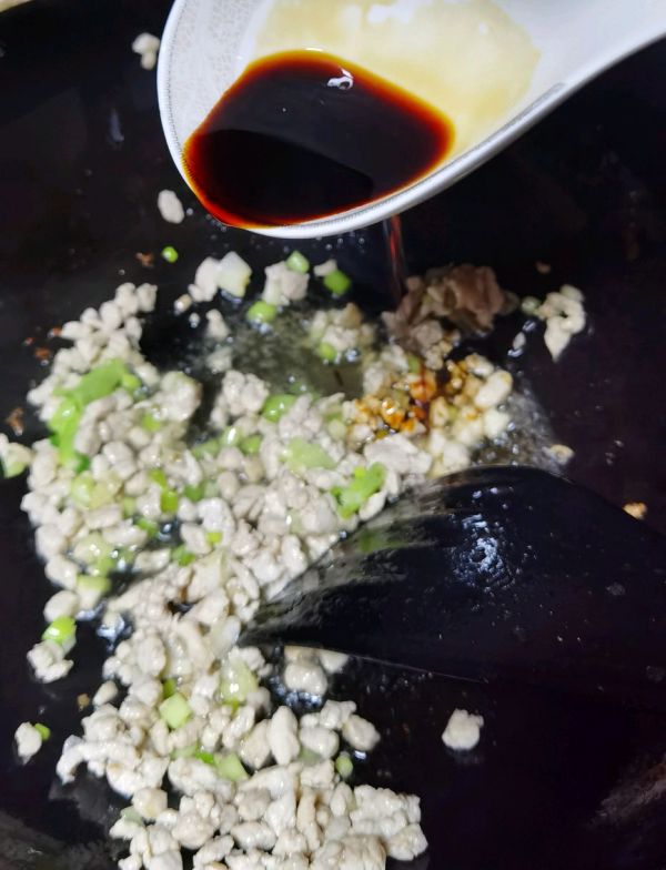 肉末鸡蛋蒸豆腐