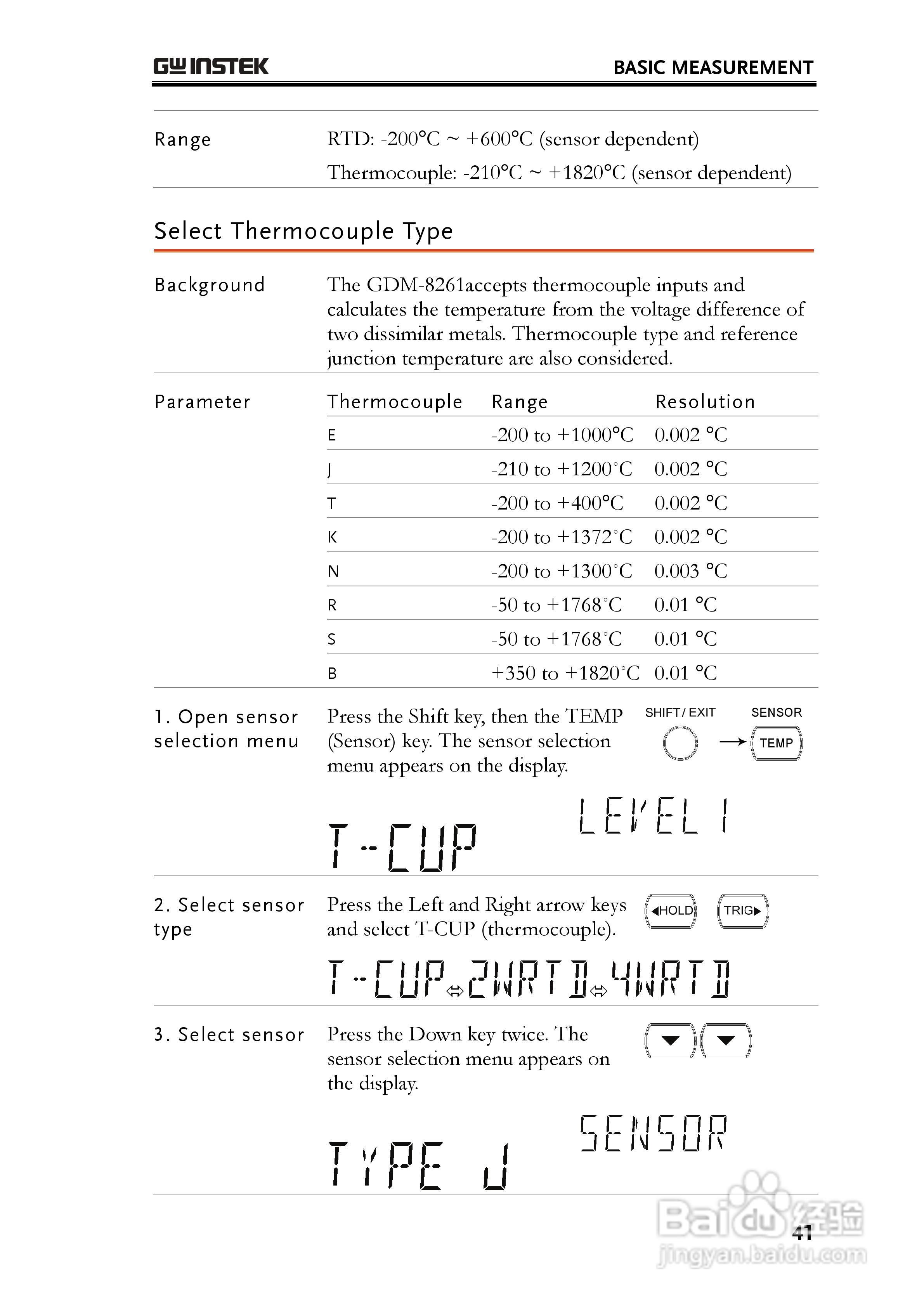 固纬GDM-8261数字万用表使用说明书:[5]