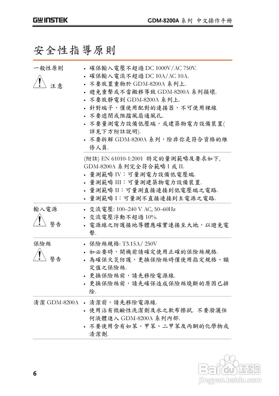 固纬GDM-8255A数字万用表使用说明书:[1]
