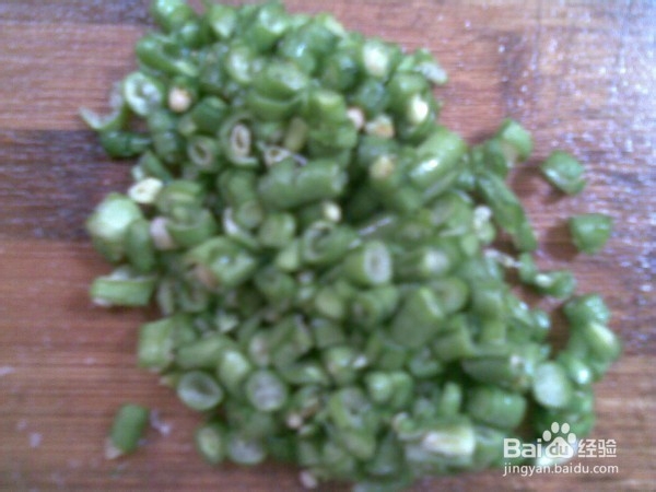 豆角红萝卜煎蛋