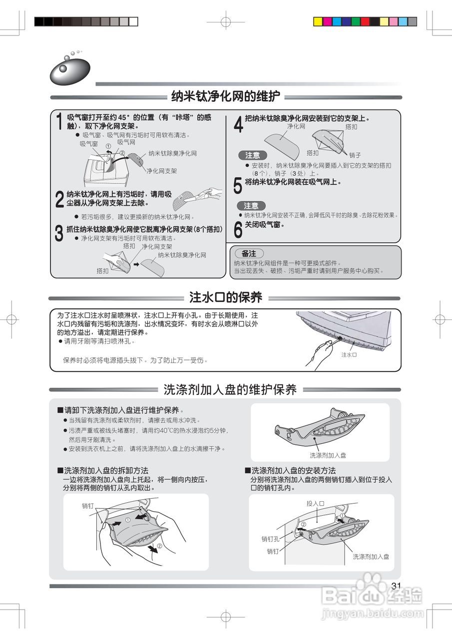 日立XQB80-KV洗衣机使用说明书:[4]