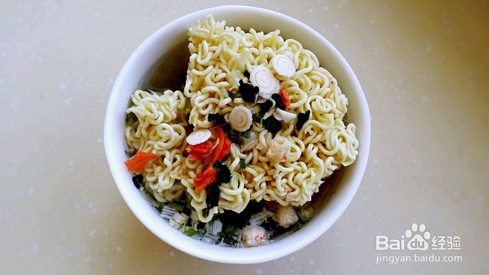 泡方便面的方法?