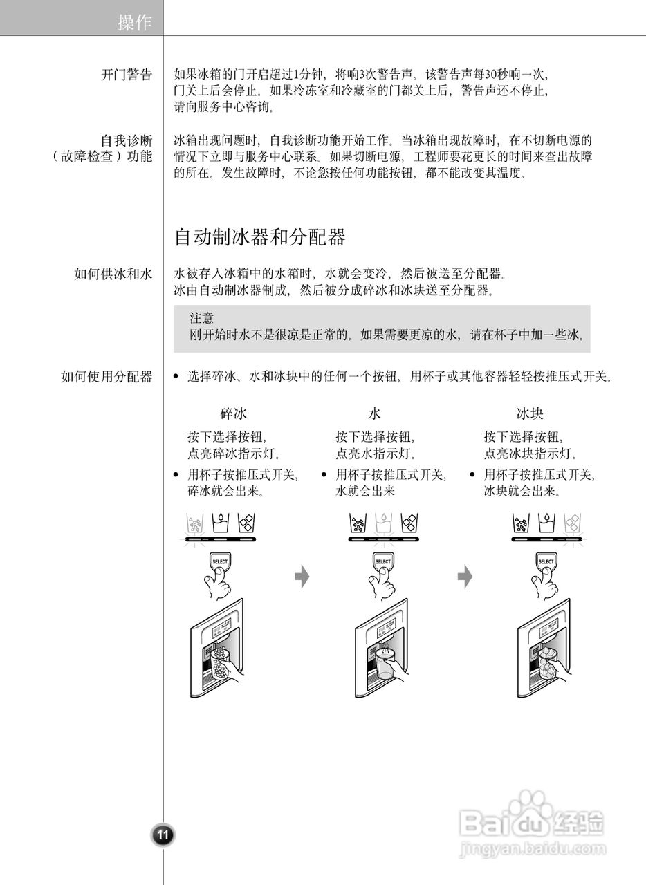 LG GR-P247ER电冰箱使用说明书:[2]
