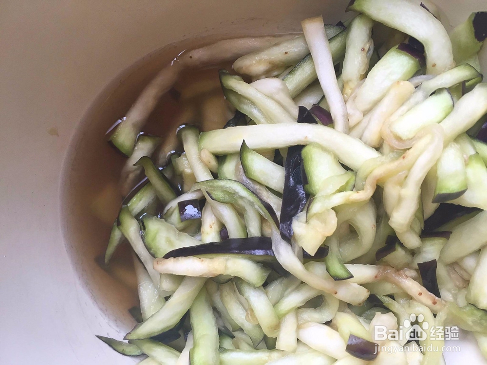 家常菜之辣炒茄丝